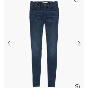 Madewell rise skinny jeans